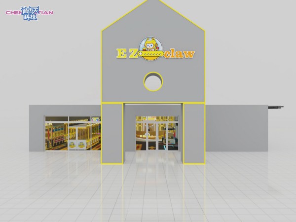 3D store layout design for claw machine shop 6