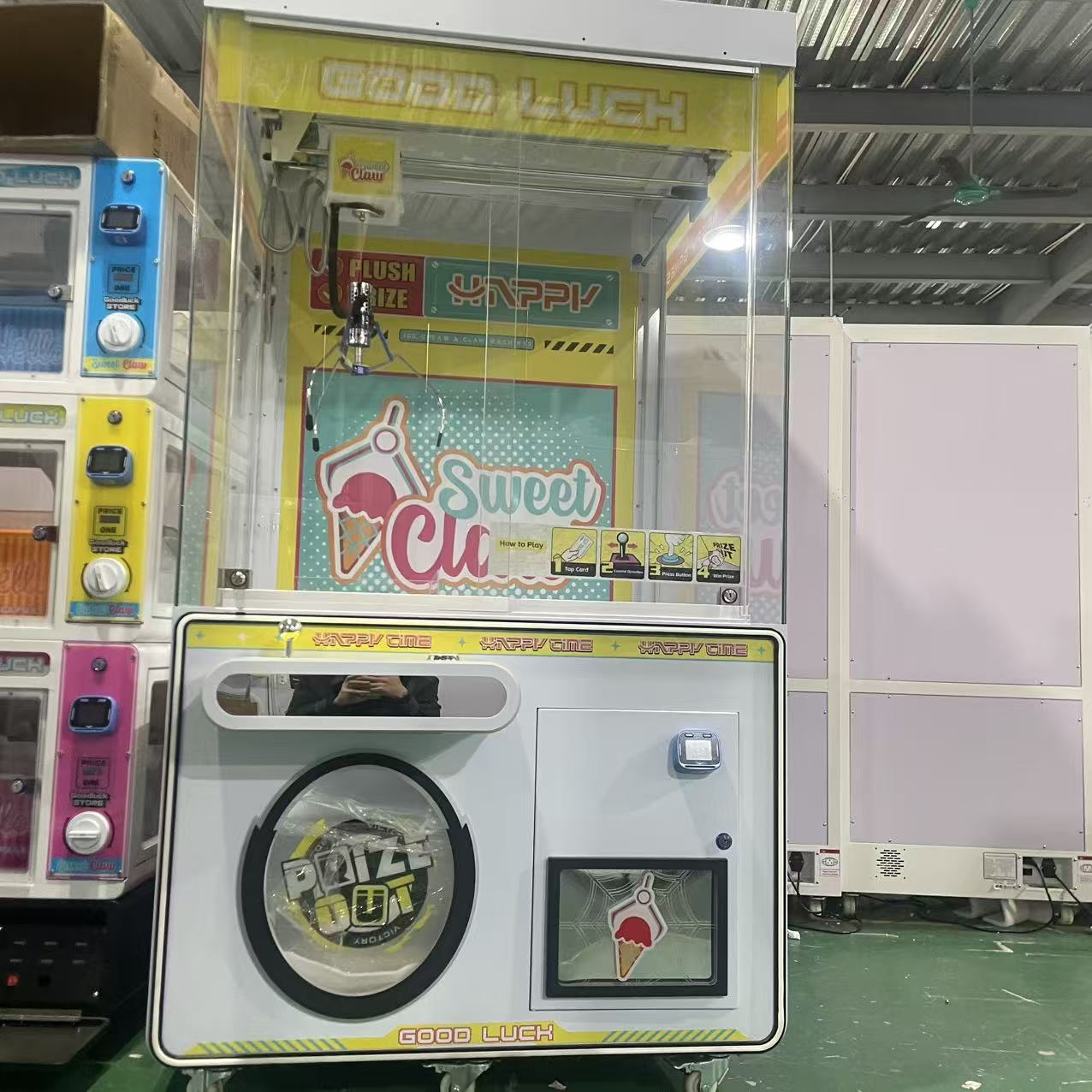 Chengjietian Gen 5 Giant Claw Machine full view